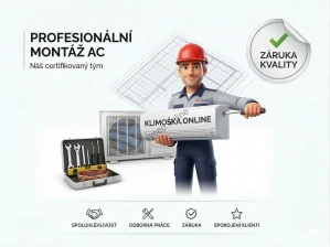Montáž klimatizace 1+1